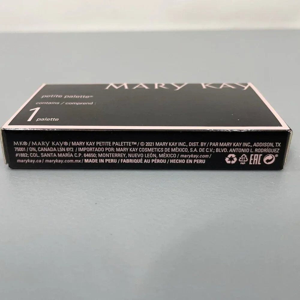 Mary Kay Empty Refillable Magnetic Petite‎ Palette Black New